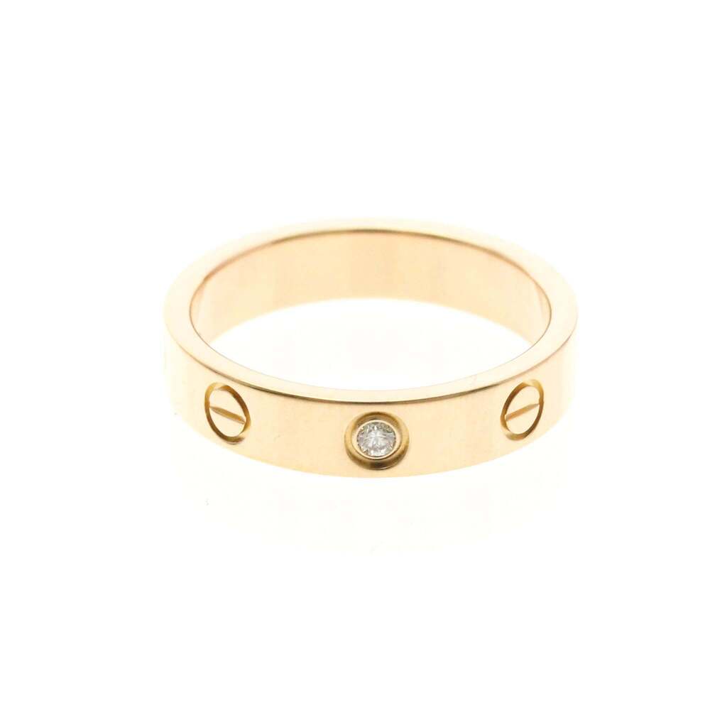 CARTIER Authentic 18k Gold Diamond Love Ring